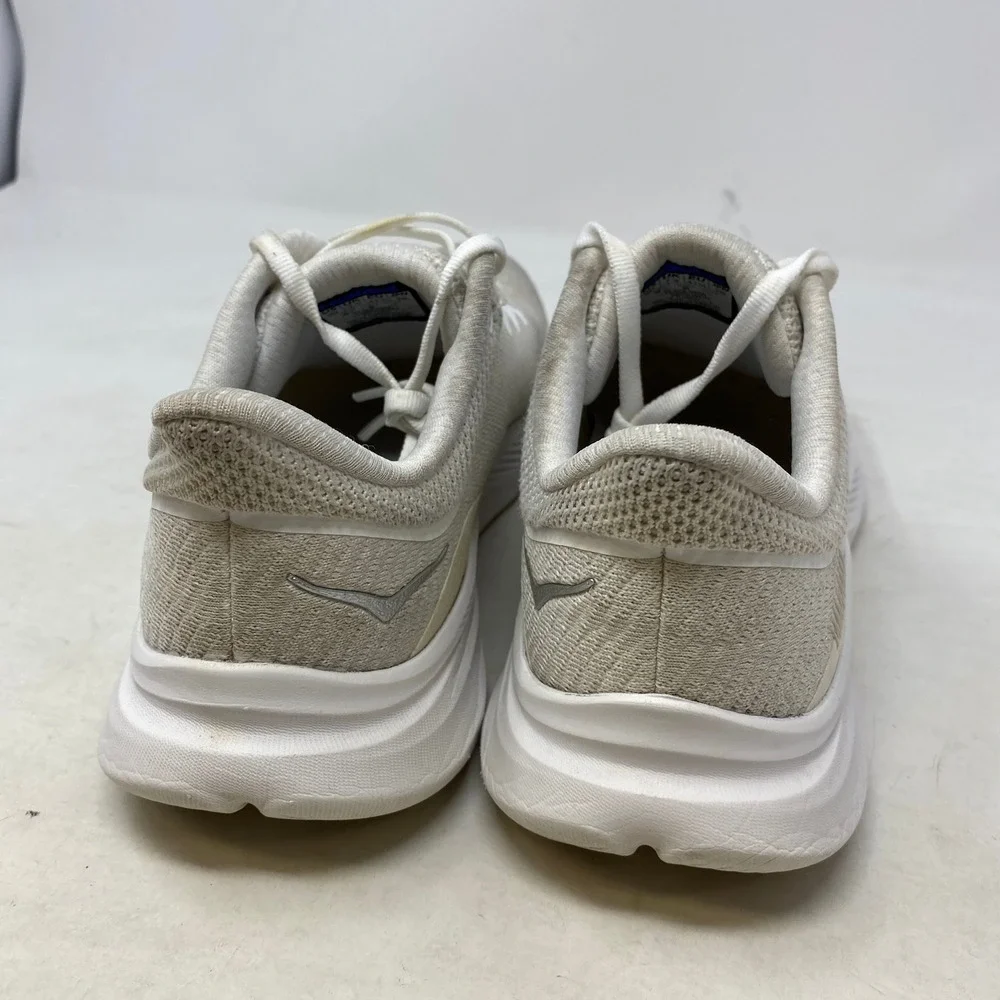 Hoka One One Solimar White Running Shoes Womens 9B 1123075 Sneakers